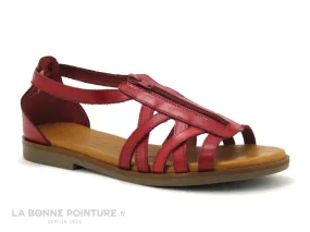 Achat chaussures Jordana Femme Sandale et Nu-pieds, vente Jordana 500 rouge nu-pieds