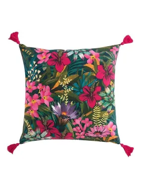 Coussin déco Eden Flower - Multicolore