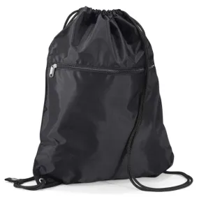 Sac à dos en toile à bretelles - PREMIUM GYMSAC - noir - QD71 Sac à dos en toile à bretelles