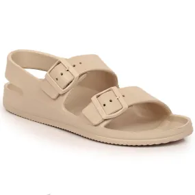 Sandales de sport en mousse beige pour femme Big Star LL274746