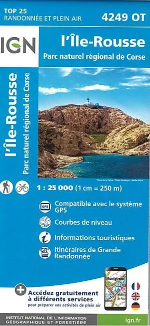 TOP 25 4249OT L ILE ROUSSE 1 25 000