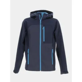 Veste imperméable de randonnée brooker bleu homme - Icepeak | wimod